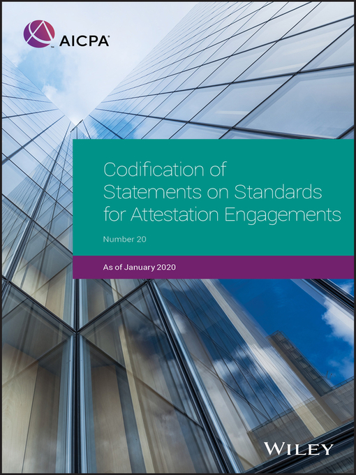 Title details for Codification of Statements on Standards for Attestation Engagements by AICPA - Available